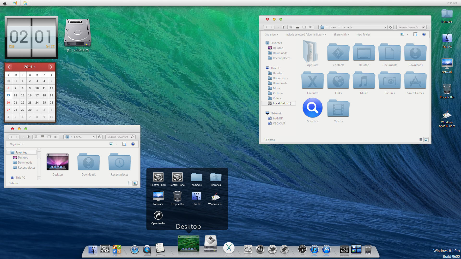 windows emulator for mac mavericks