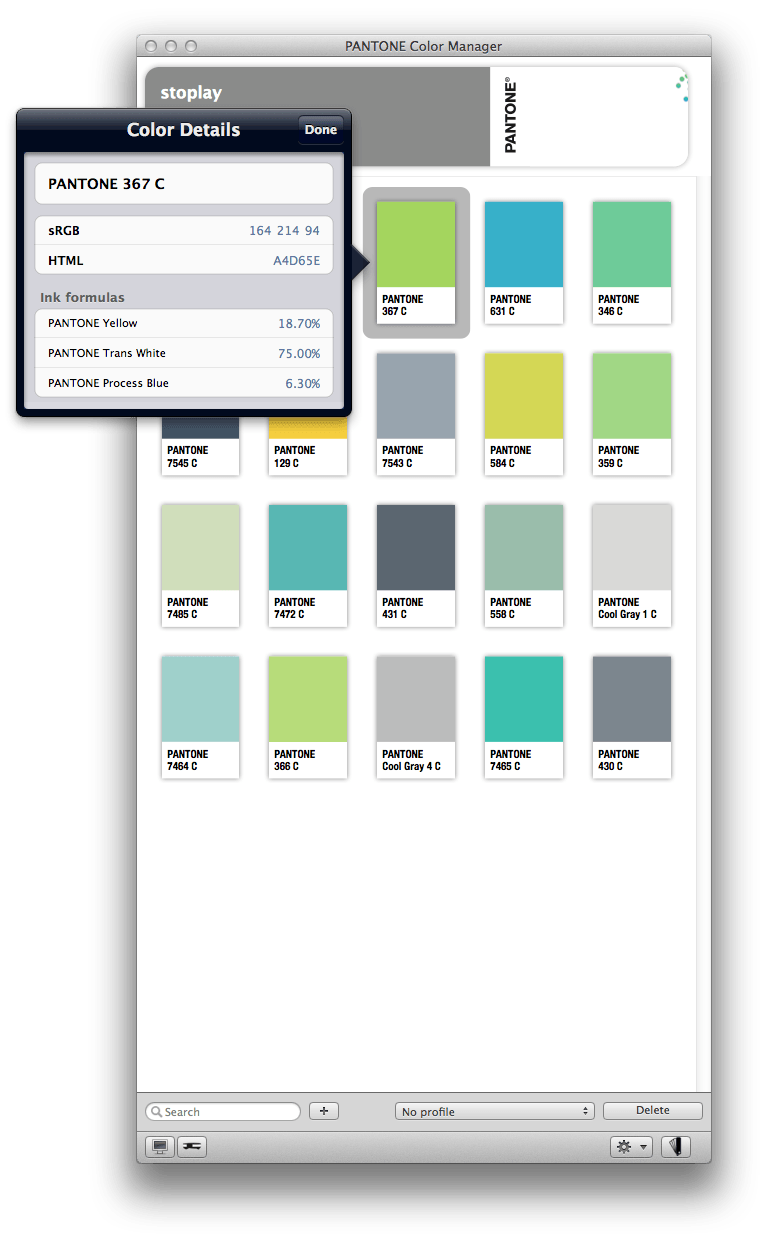 Pantone Color Manager 2 3 42