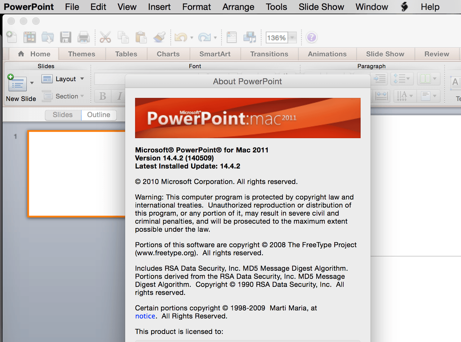 microsoft office and powerpoint for mac 2011