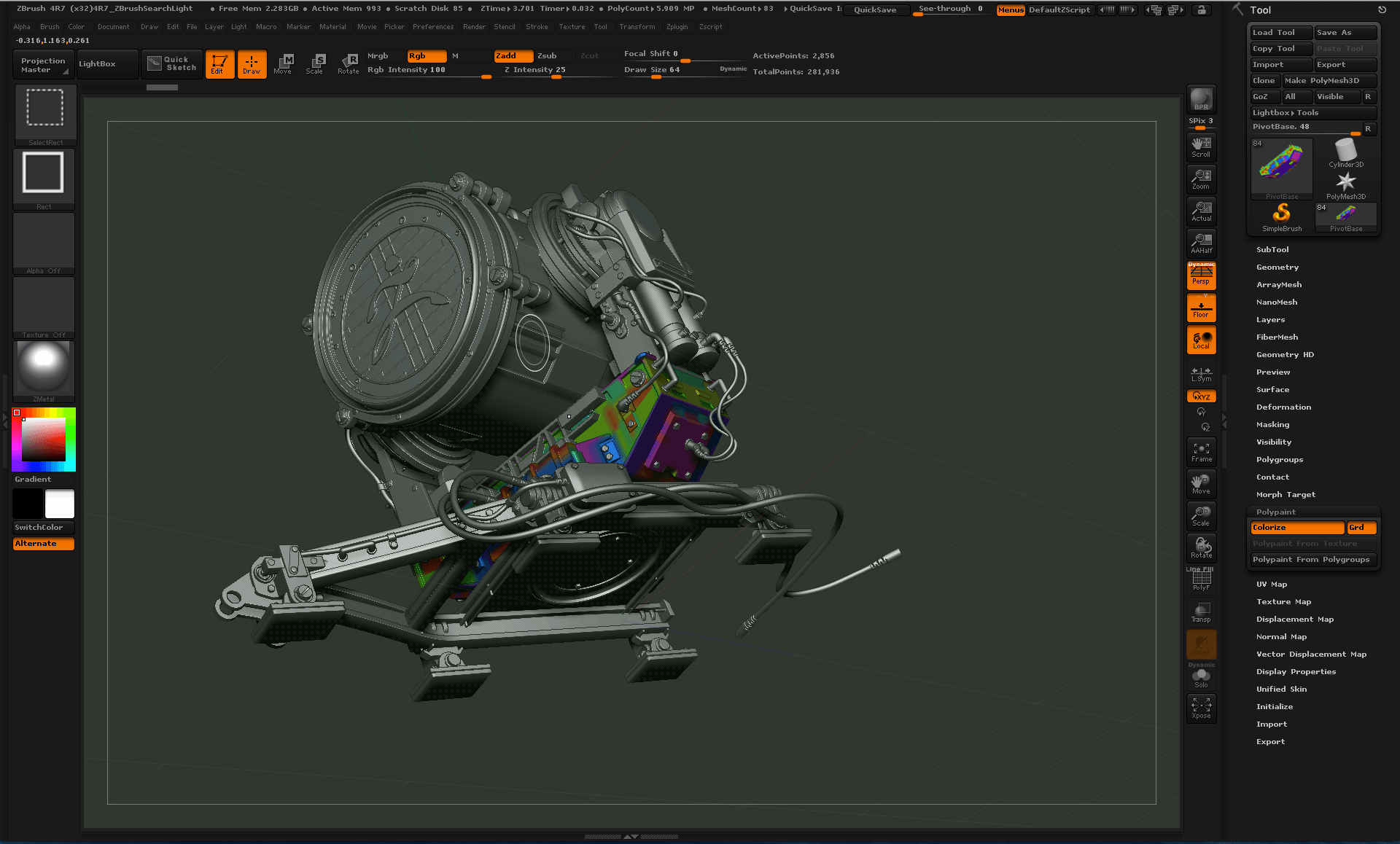 Pixologic ZBrush 2023.2 instal the new for windows