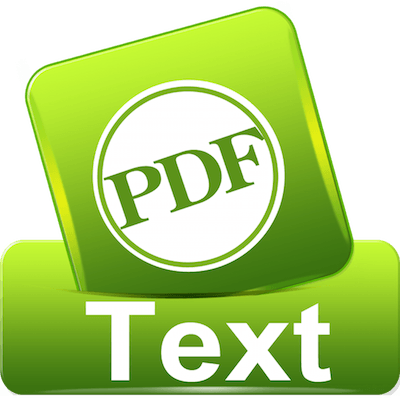 pdf to text file