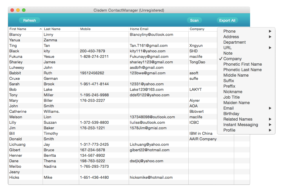 Cisdem ContactsMate for windows instal