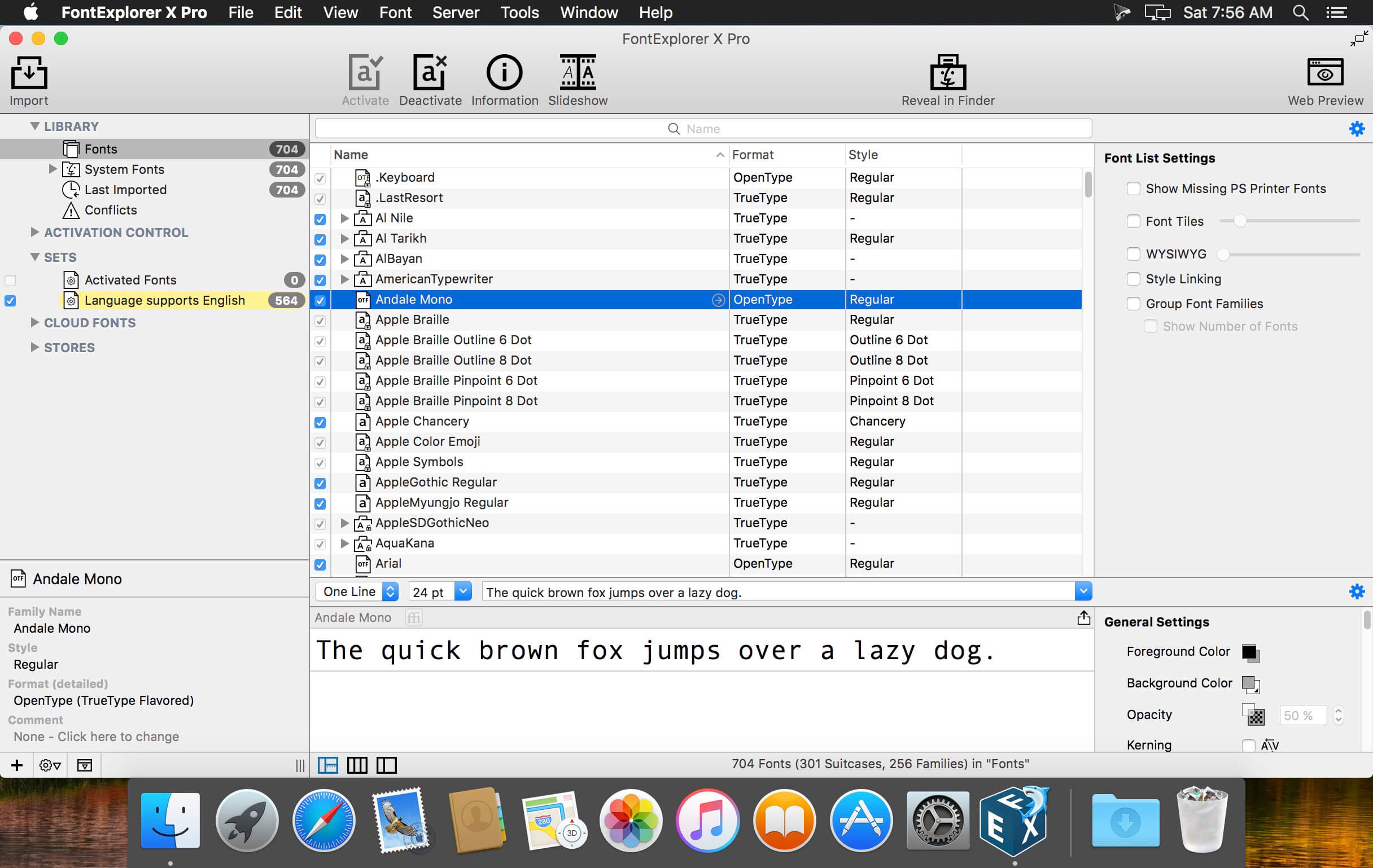 suitcase fusion vs fontexplorer x