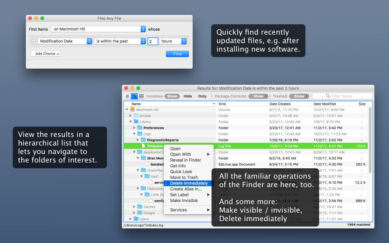 Find Any File FAF download the last version for mac