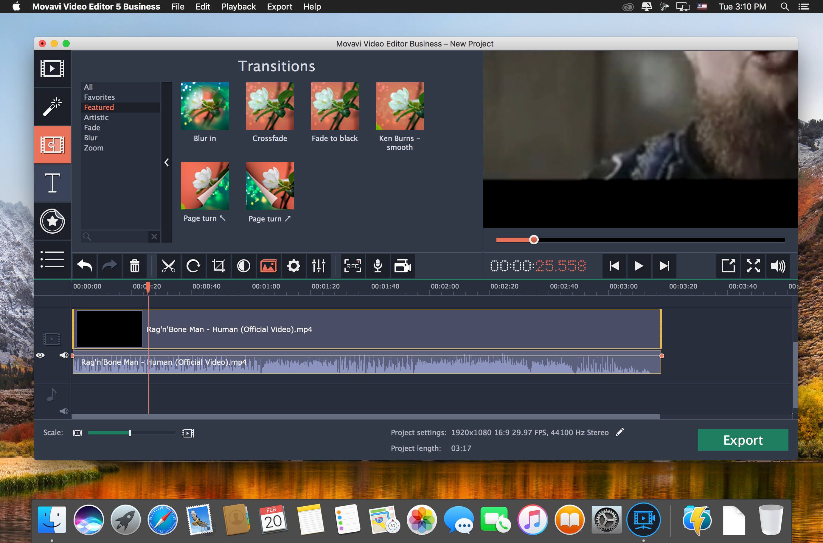 movavi video editor mac