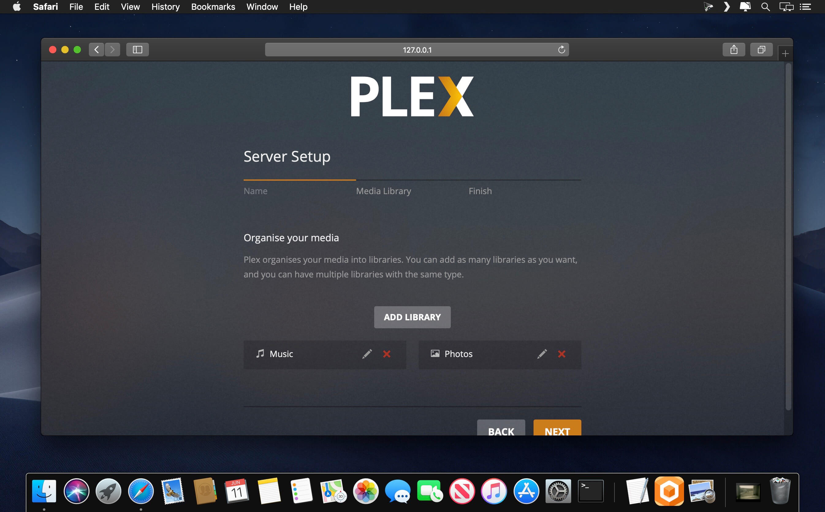 plex media server download location