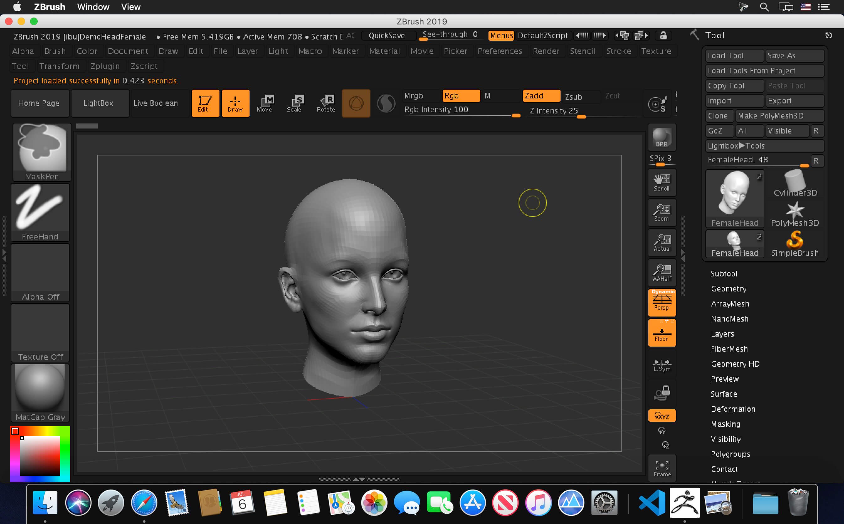mac or pc for zbrush 2019