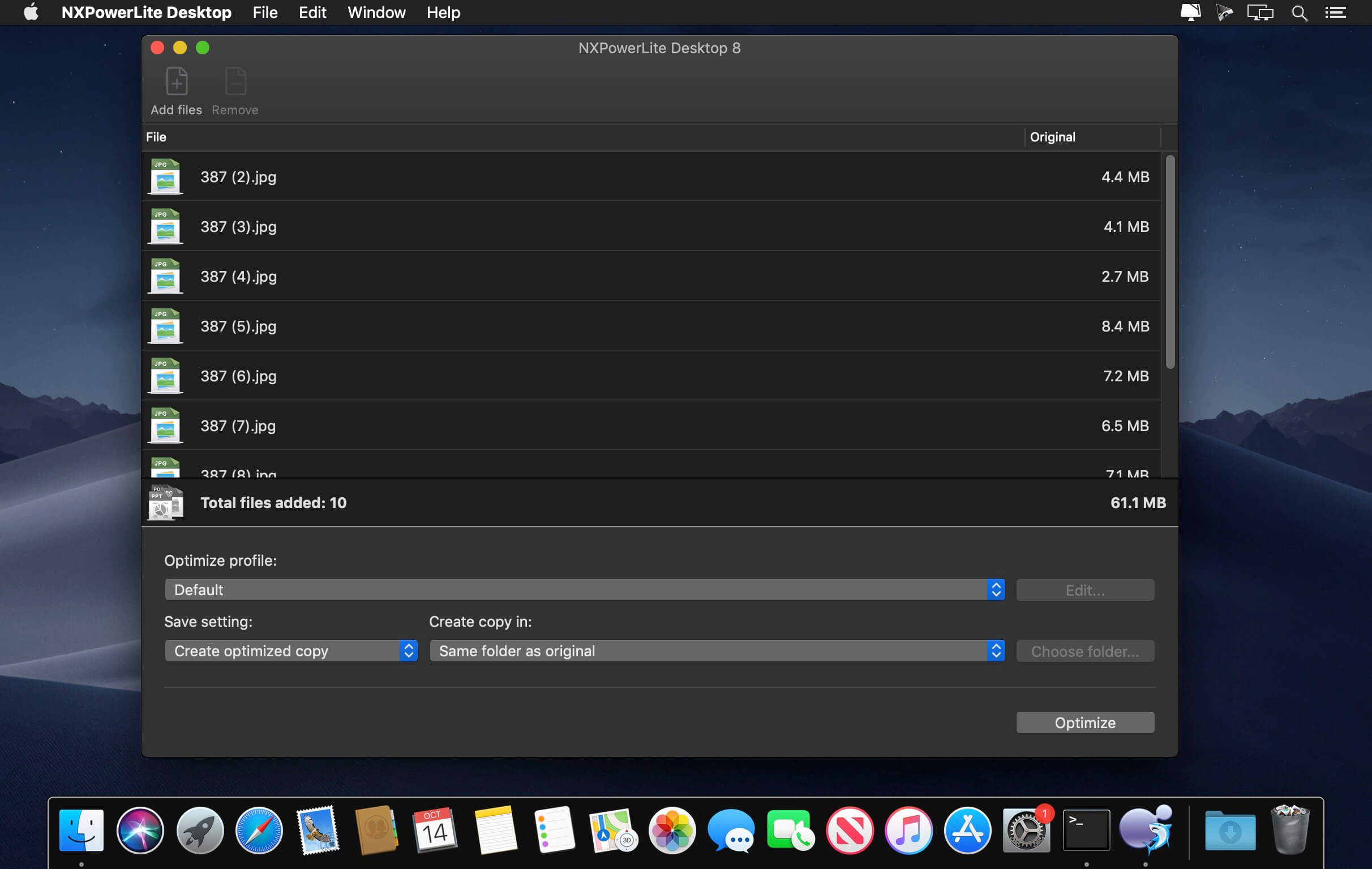 instal the new version for ipod NXPowerLite Desktop 10.0.1