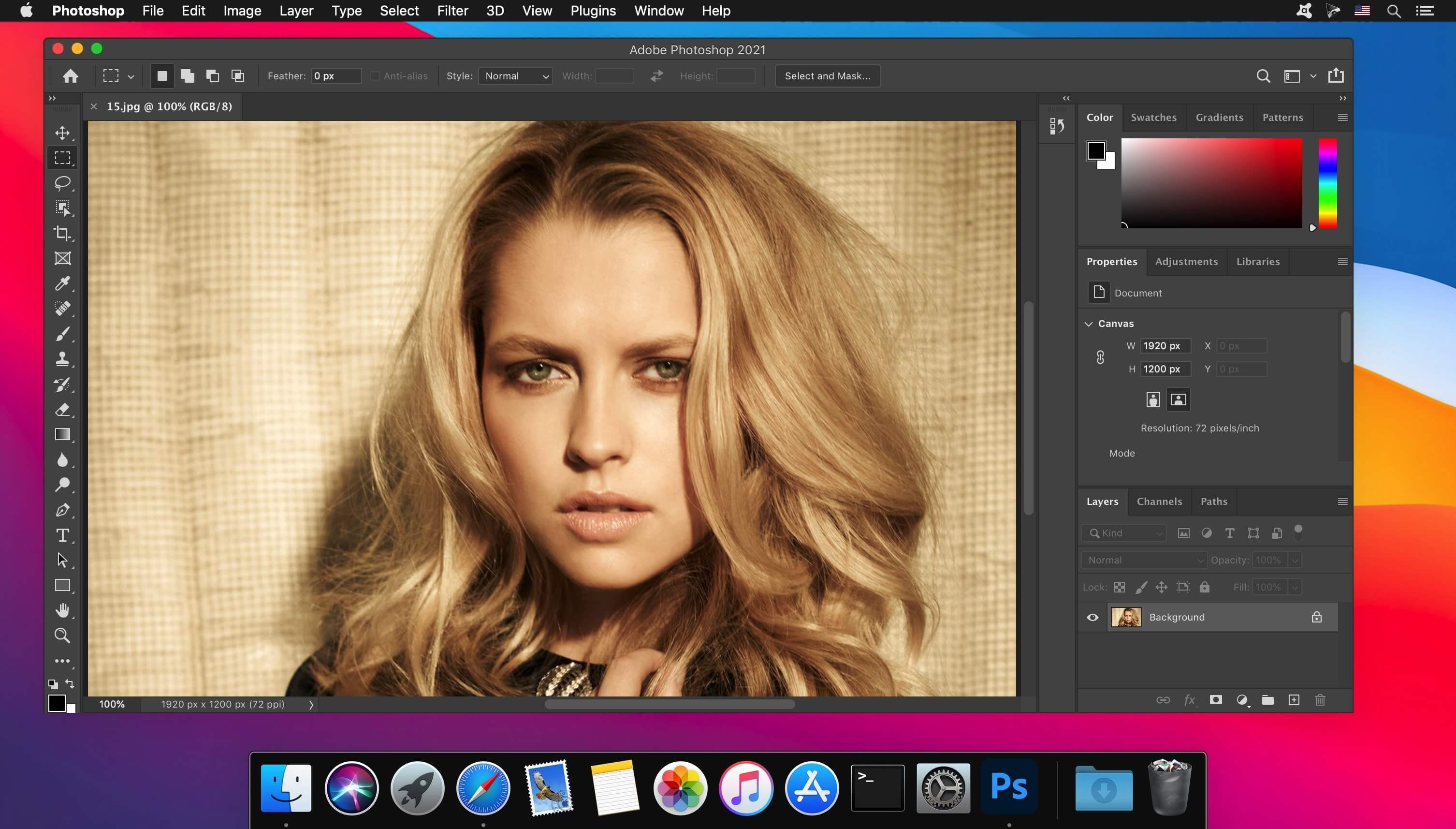 how to make an image larger in photoshop